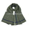 Forme o falso cachemira inverno mulheres acrílico houndstooth pashmina senhora lenço